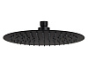 Remer Верхний душ 20 см, 1 режим, без кронштейна, цвет: nero opaco 357UFM20NOx