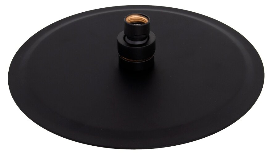 Remer Верхний душ 20 см, 1 режим, без кронштейна, цвет: nero opaco 357UFM20NOx