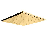 Remer Верхний душ 20x20 см, 1 режим, без кронштейна, цвет: oro lucido 359SSDOx