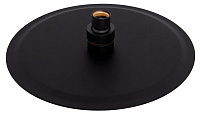 Remer Верхний душ 25 см, 1 режим, без кронштейна, цвет: nero opaco 357UFM25NOX