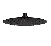 Remer Верхний душ 30 см, 1 режим, без кронштейна, цвет: nero opaco 357UFM30NOX