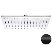 Remer Верхний душ 30x30 см, 1 режим, без кронштейна, цвет: nero opaco 359SSLNOX
