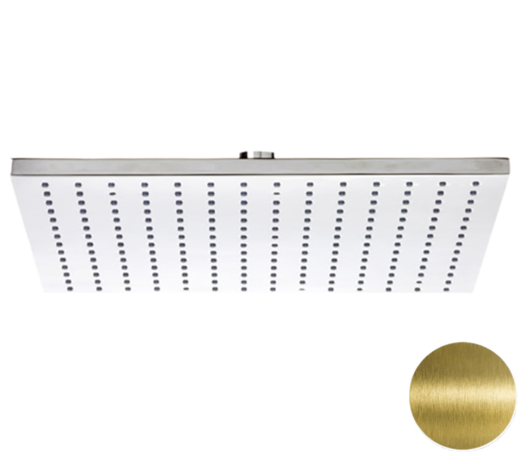 Remer Верхний душ 30x30 см, 1 режим, без кронштейна, цвет: vecchio ottone 359SSLVOX