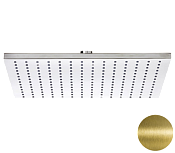 Remer Верхний душ 30x30 см, 1 режим, без кронштейна, цвет: vecchio ottone 359SSLVOX