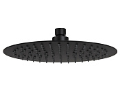 Remer Верхний душ 40 см, 1 режим, без кронштейна, цвет: nero opaco 357UFM40NOX