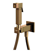 Remer Absolute Гигиенический душ, прогрессивный смеситель, встраиваемая часть, цвет: vecchio ottone Q64VO