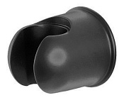 Remer Держатель ручного душа, цвет: cromo nero spazzolato 339SOCFP