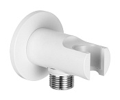 Remer Шланговое подключение с держателем душа, цвет: bianco opaco 337MBO