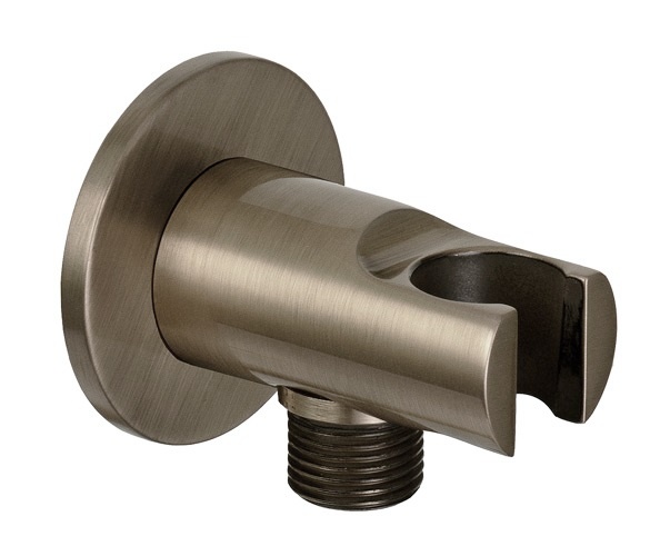 Remer Шланговое подключение с держателем душа, цвет: nichel spazzolato 337MNP