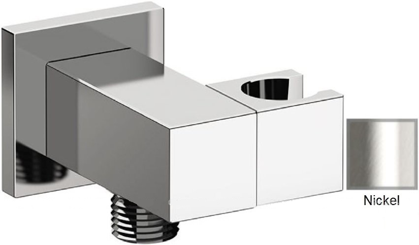 Remer Шланговое подключение с поворотным держателем душа, цвет: nichel spazzolato 337SNP