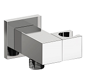 Remer Шланговое подключение с поворотным держателем душа, цвет: nichel spazzolato opaco 337SNPO