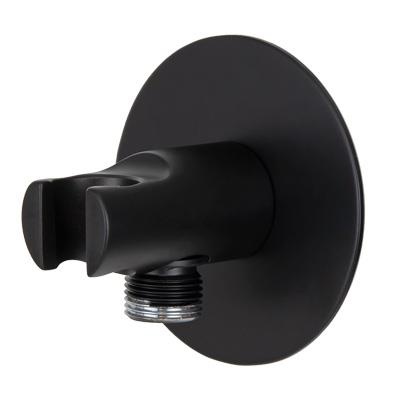 Remer Шланговое подключение с держателем душа, цвет: nero opaco 337XNO