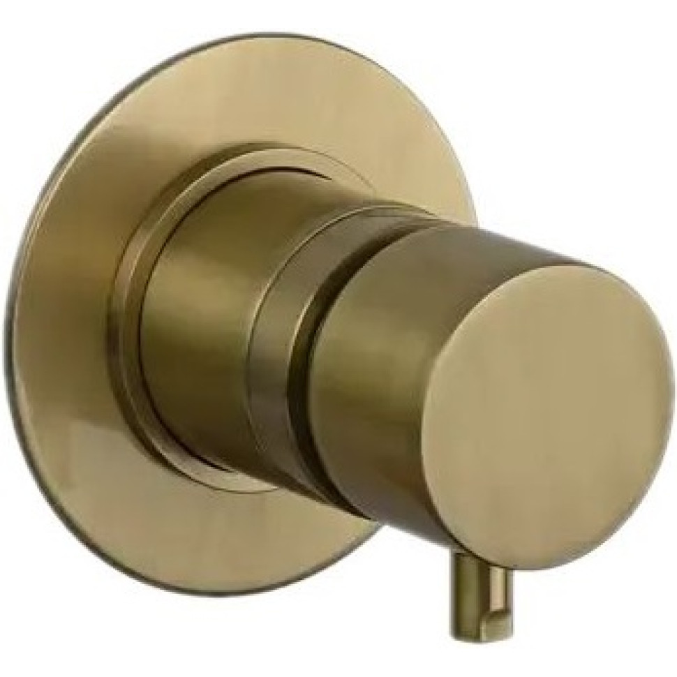 Remer X Style Переключатель потоков на 3 выхода, с внутренней частью, цвет: vecchio ottone N93DEV3VO