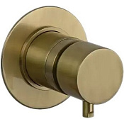 Remer X Style Переключатель потоков на 3 выхода, с внутренней частью, цвет: vecchio ottone N93DEV3VO