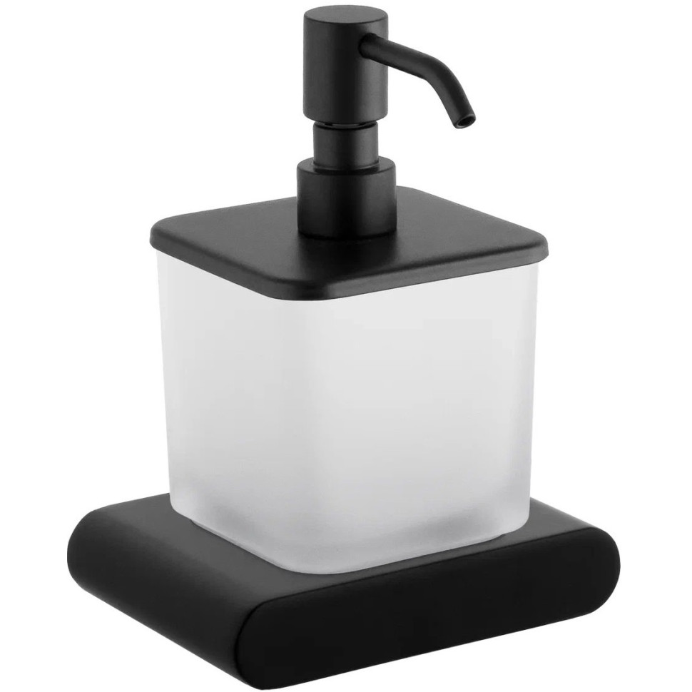 Remer Lounge Дозатор, подвесной, стеклянная колба, цвет: nero opaco LN13NO