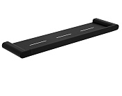 Remer Lounge Полка для ванной комнаты 50,8 см, цвет: nero opaco LN20NO