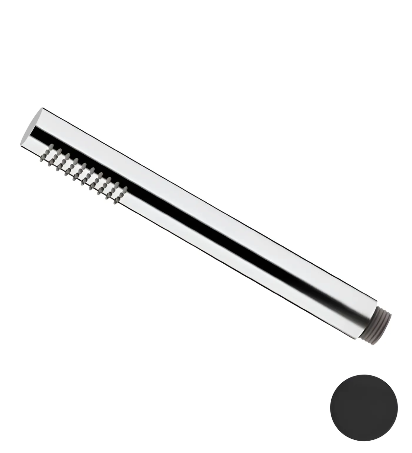 Remer Ручной душ-"палочка", 1 вид струи, цвет: nero opaco 317MDNOX