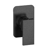 Remer Absolute Смеситель для душа встраиваемый, 1 потребитель, цвет: cromo nero spazzolato AU30CFP