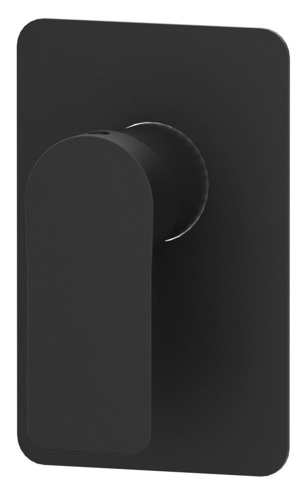 Remer Infinity Смеситель для душа встраиваемый на 1 потребителя, внешняя часть, цвет: nero opaco I30KBNO