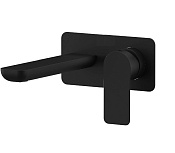 Remer Infinity Смеситель для раковины, внешняя часть, цвет: cromo nero spazzolato I15LKBCFP