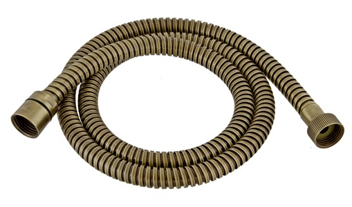 Remer Душевой шланг 150 см, цвет: vecchio ottone 333CN150VO