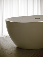 Sancos Flo Акриловая ванна отдельностоящая 170x80x58h см, цвет: белый FB02