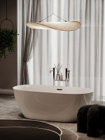 Sancos Fusion Акриловая ванна отдельностоящая 170x80x58h см, цвет: белый FB03