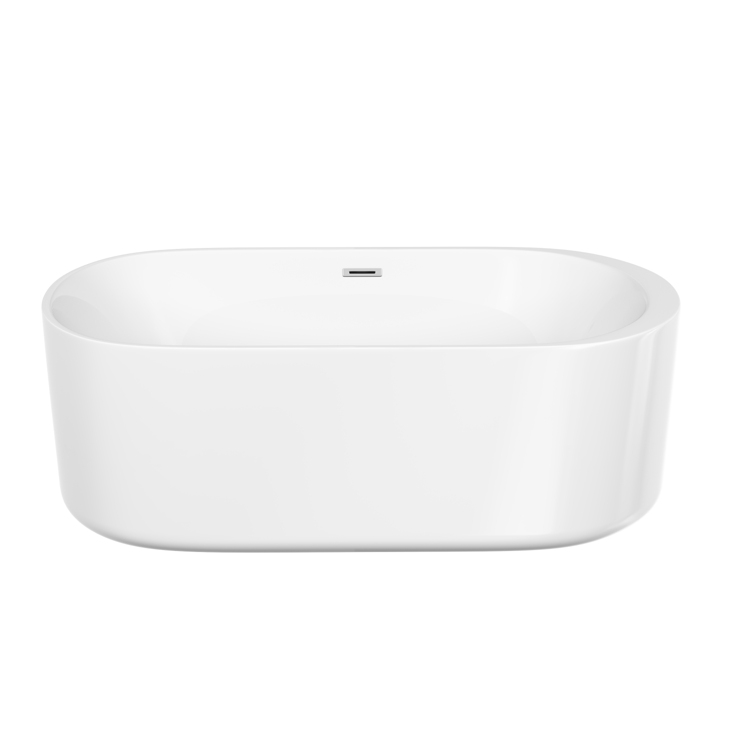 Sancos Fiori Акриловая ванна отдельностоящая 170x80x58h см, цвет: белый FB04