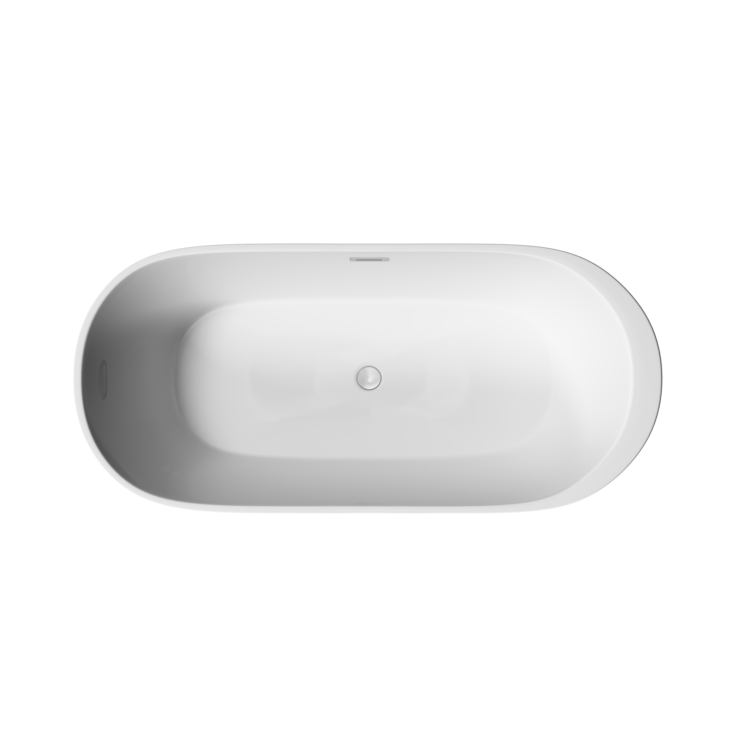 Sancos Fiori Акриловая ванна отдельностоящая 170x80x58h см, цвет: белый FB04
