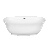 Sancos Viva Акриловая ванна отдельностоящая 170x80x60h см, цвет: белый FB08