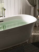 Sancos Viva Акриловая ванна отдельностоящая 170x80x60h см, цвет: белый FB08