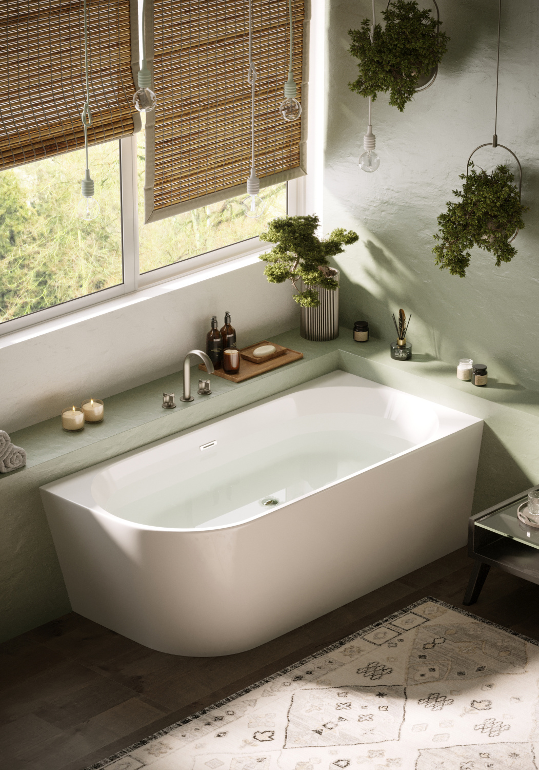 Sancos Veneto R Акриловая ванна угловая правая 170x80x60h см, цвет: белый FB12