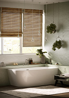 Sancos Veneto R Акриловая ванна угловая правая 170x80x60h см, цвет: белый FB12