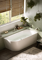 Sancos Veneto R Акриловая ванна угловая правая 170x80x60h см, цвет: белый FB12