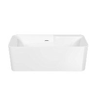 Sancos Sigma Акриловая ванна отдельностоящая 170x80x58h см, цвет: белый FB15