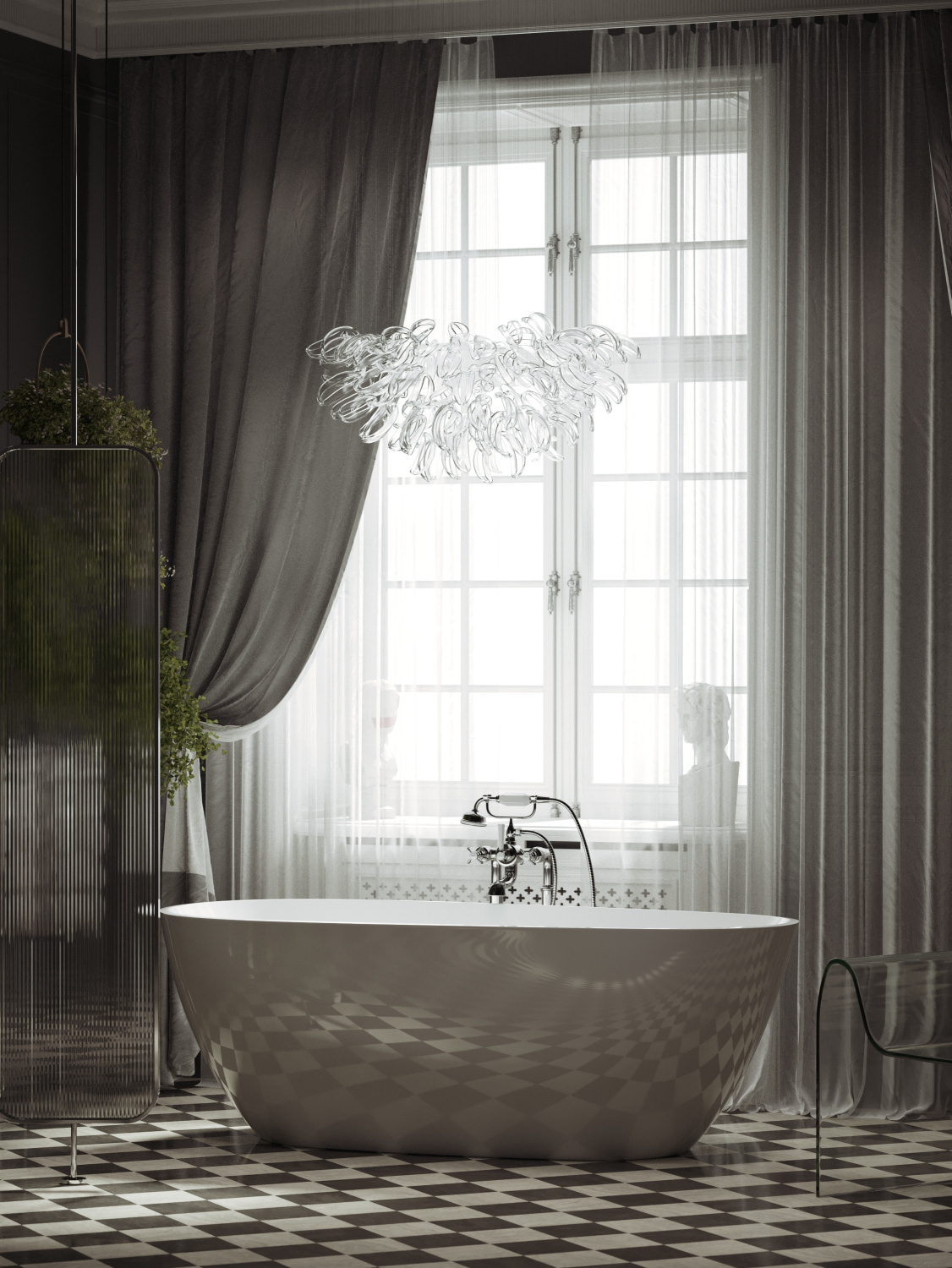 Sancos Avocado Акриловая ванна отдельностоящая 170x80x60h см, цвет: белый FB18