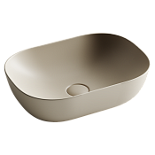 Ceramicanova Element Раковина чаша 45,5х32,5 см, без перелива, цвет: капучино матовый CN6009MC