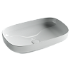 Ceramicanova Element Раковина чаша 60х38 см, без перелива, цвет: белый глянцевый CN5030
