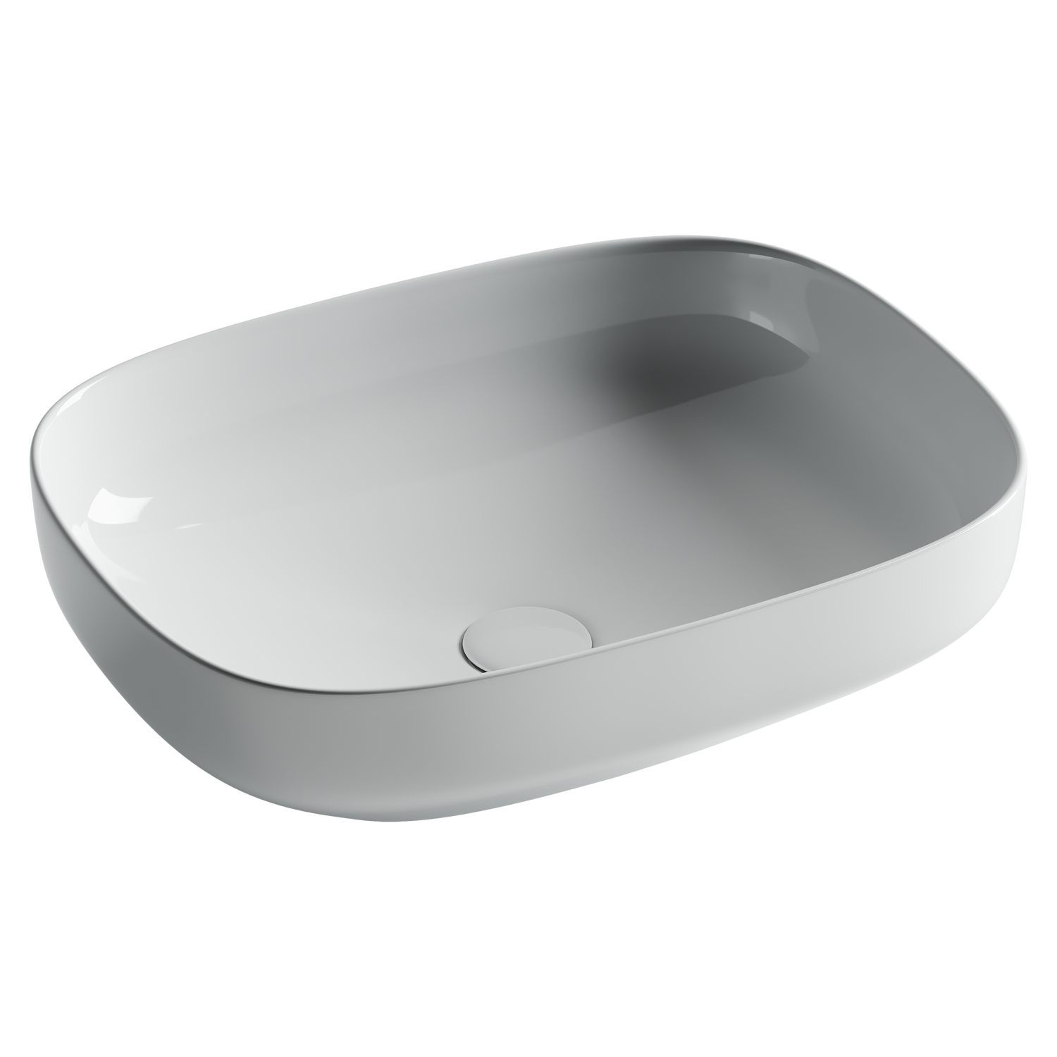 Ceramicanova Element Раковина чаша 50х38 см, без перелива, цвет: белый глянцевый CN5031