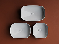 Ceramicanova Element Раковина чаша 50х38 см, без перелива, цвет: белый глянцевый CN5031