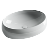 Ceramicanova Element Раковина чаша 56х39 см, без перелива, цвет: белый глянцевый CN5033