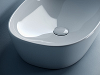 Ceramicanova Element Раковина чаша 60х38 см, без перелива, цвет: белый глянцевый CN5039