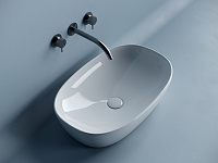 Ceramicanova Element Раковина чаша 60х38 см, без перелива, цвет: белый глянцевый CN5039