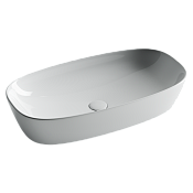 Ceramicanova Element Раковина чаша 70х37,5 см, без перелива, цвет: белый глянцевый CN5040