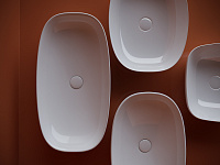 Ceramicanova Element Раковина чаша 70х37,5 см, без перелива, цвет: белый глянцевый CN5040