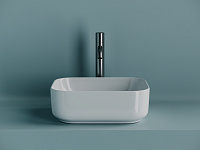 Ceramicanova Element Раковина чаша 40х30,5 см, без перелива, цвет: белый глянцевый CN5042