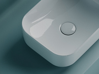 Ceramicanova Element Раковина чаша 40х30,5 см, без перелива, цвет: белый глянцевый CN5042