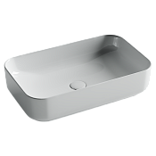 Ceramicanova Element Раковина чаша 60,5х37,5 см, без перелива, цвет: белый глянцевый CN5044
