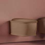 ArtCeram Atelier Унитаз подвесной безободковый 37x52 см, цвет: brown tortora ATV001 40 00