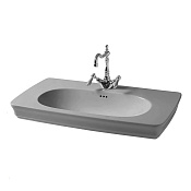 ArtCeram Civitas Раковина подвесная 90x50x18h см, 1 отверстие, с переливом, цвет: grigio acquarello CIL002 34 00